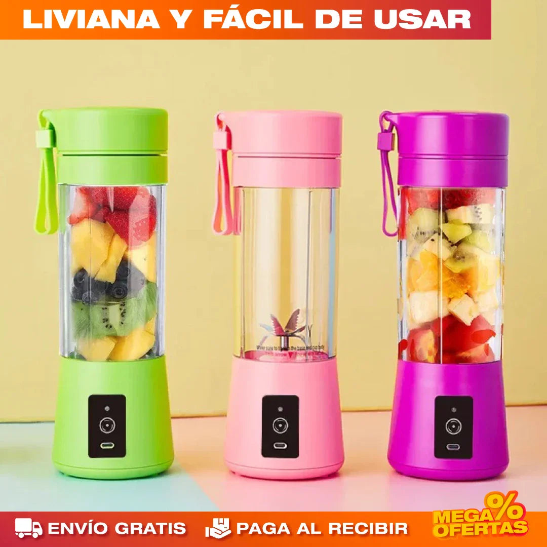 LICUADORA PORTÁTIL 2 EN 1